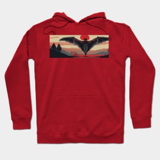 Mothman in the Mountains Hoodie